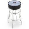Color-Matched Double Ring | Chrome Stool