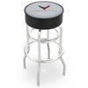Color-Matched Double Ring | Chrome Stool