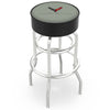 Color-Matched Double Ring | Chrome Stool