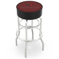 Color-Matched Double Ring | Chrome Stool