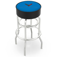 Color-Matched Double Ring | Chrome Stool