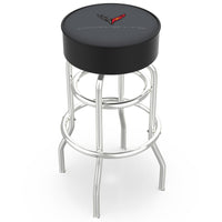 Color-Matched Double Ring | Chrome Stool