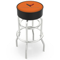 Color-Matched Double Ring | Chrome Stool
