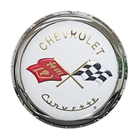 Corvette C2 Emblem Sign | 1963 - 1967 - Front