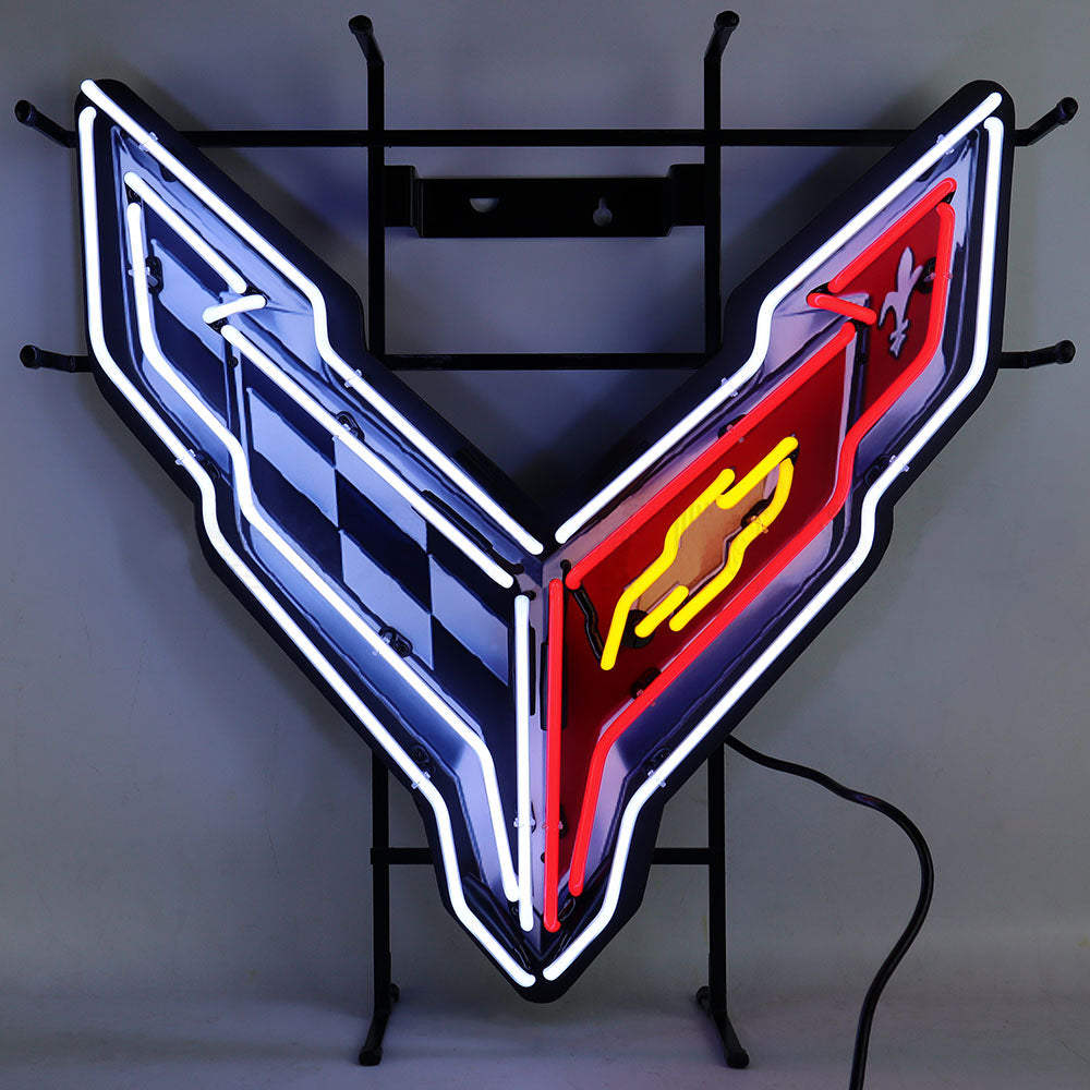 Corvette Racing Sign C8 Corvette | Neon Sign – CorvetteCollection.com