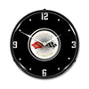 C1 Corvette | LED Clock - Front