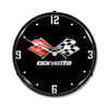 C3 Corvette | LED Clock - Front