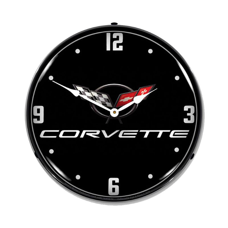 C5 Corvette | LED Clock - Front