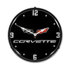 C6 Corvette | LED Clock - Front