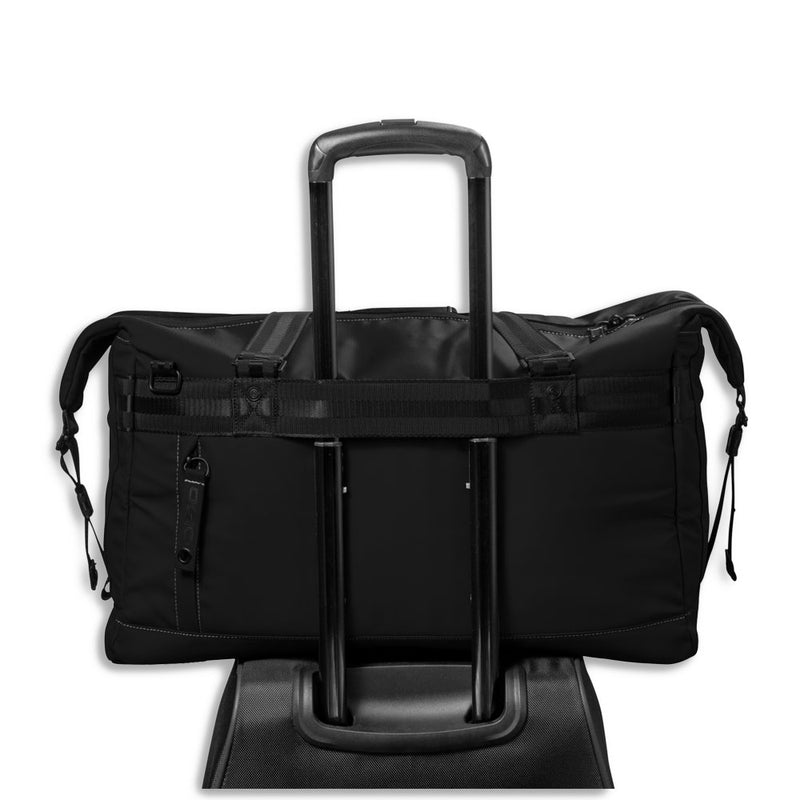 C8 Color-Matched | OGIO® Commuter Duffel - back, mounted on luggage handle