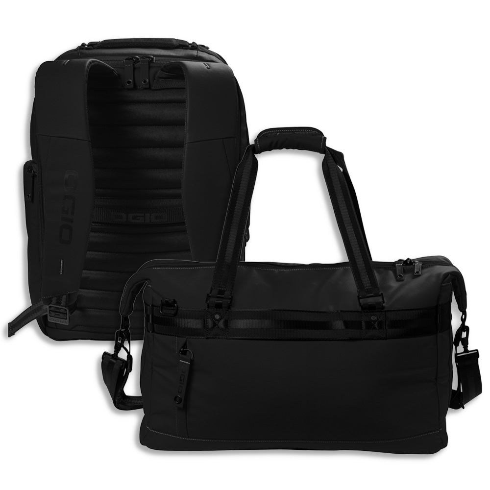 Backside of the C8 Color-Matched OGIO® Commuter 2 Pc Set