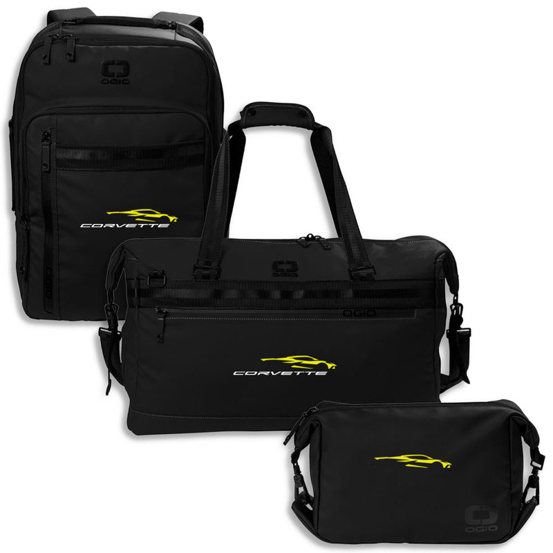 C8 Color-Matched |  OGIO® Commuter 3 Pc Set - Accelerate Yellow