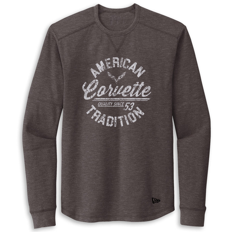 C7 American Tradition | Thermal - Black Heather - Front