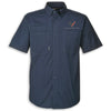 C8 DRI♦DUCK Short Sleeve | Button Down - Deep Blue - Front