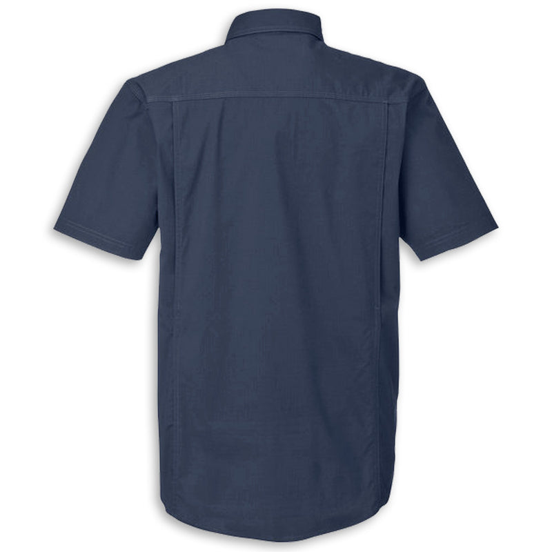 C8 DRI♦DUCK Short Sleeve | Button Down - Deep Blue - Back