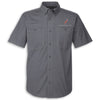 C8 DRI&diams;DUCK Short Sleeve | Button Down - Gunmetal - Front