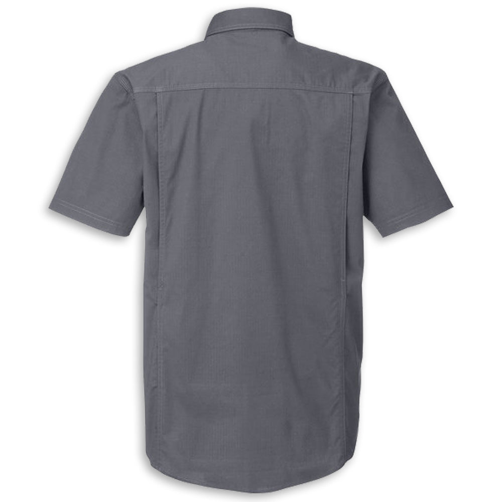 C8 DRI&diams;DUCK Short Sleeve | Button Down - Gunmetal - Back