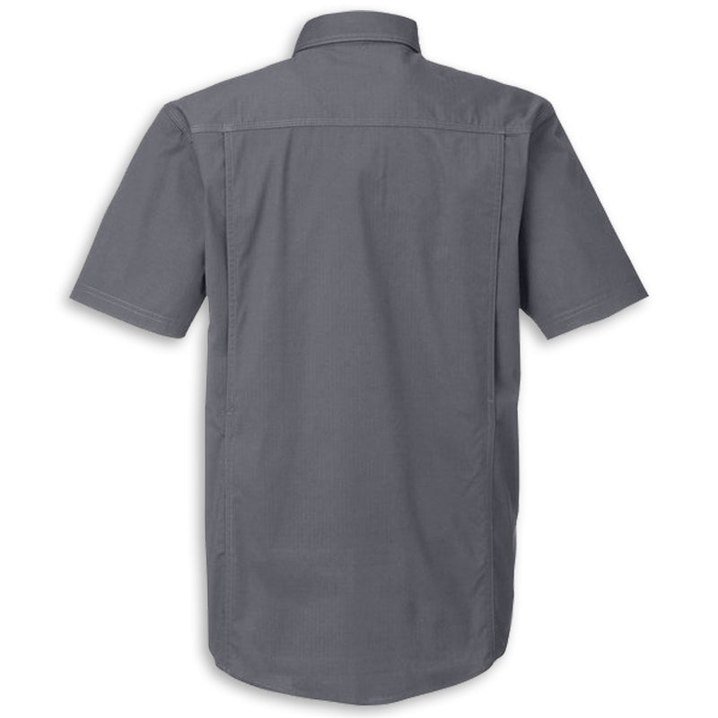 C8 DRI&diams;DUCK Short Sleeve | Button Down - Gunmetal - Back