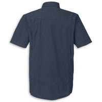 C7 DRI♦DUCK Short Sleeve | Button Down - Deep Blue - Back