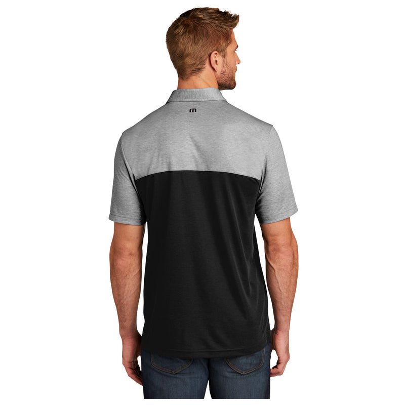 C8 TravisMathew® Polo | Black Heather - Back