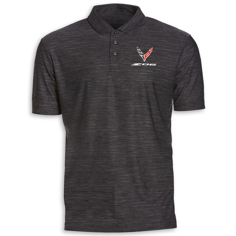 Z06 Perry Ellis® Polo | Caviar Black - Front