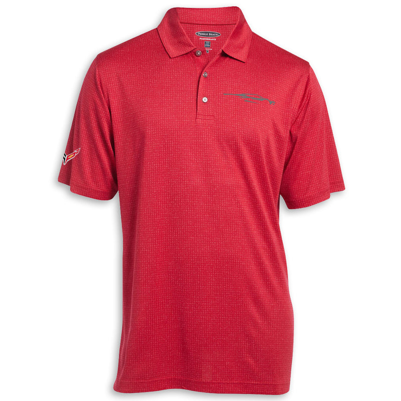 C8 Pebble Beach® Polo | Crimson