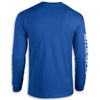 C7 Long Sleeve Tee | Royal - Back