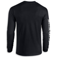 C7 Long Sleeve Tee | Black - Back