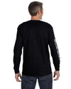 C7 Long Sleeve Tee | Black - On Figure Back