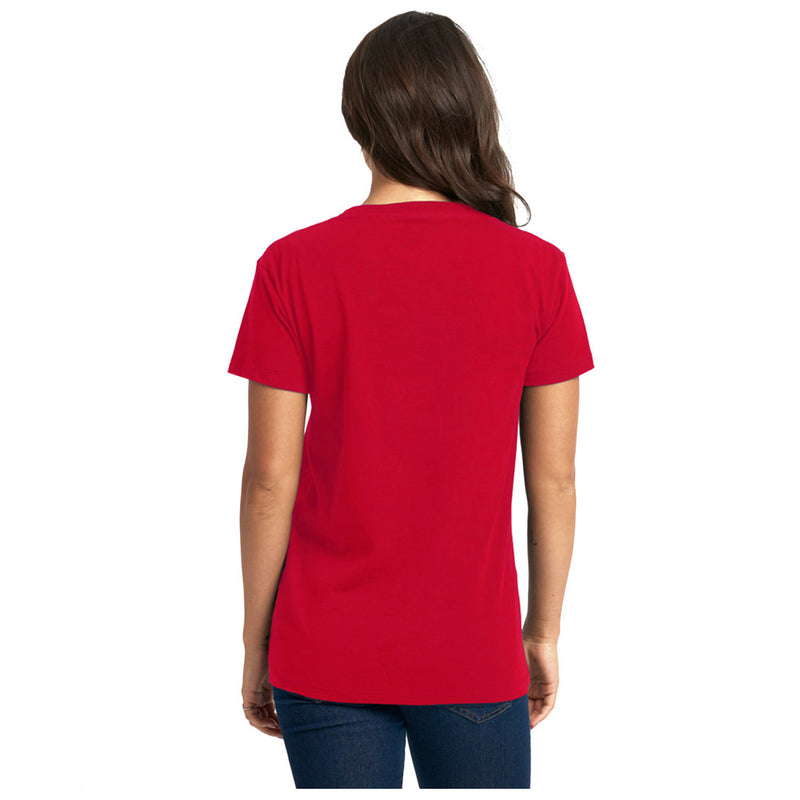 C8 Corvette Vertical | V-Neck Tee - Back