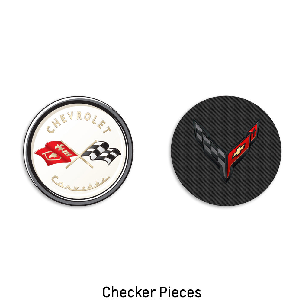 Corvette C1 vs C8 | Checker Pieces