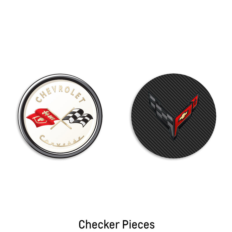 Corvette C1 vs C8 | Checker Pieces