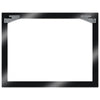 C8 Crossed Flags | Recessed Frame Metal Print - Back
