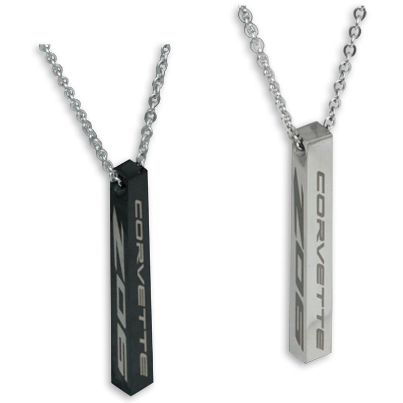 C8 Z06 Pendant | Cable Chain Necklace