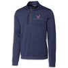 C8 Cutter & Buck® | Stealth Quarter-Zip - Navy - Front