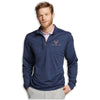 C8 Cutter & Buck® | Stealth Quarter-Zip - Navy - On Figure Front