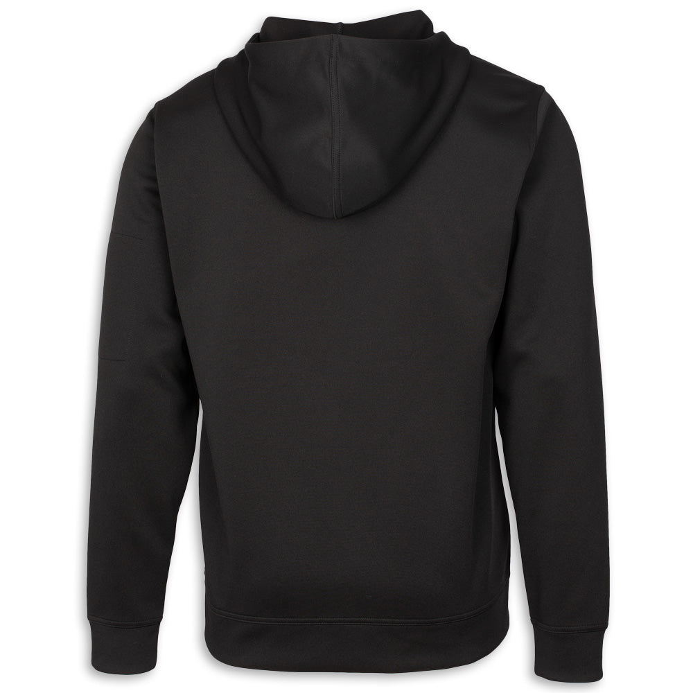 C8 Outlook Hooded | Full-Zip - Black - Back