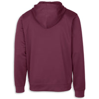 C8 Outlook Hooded | Full-Zip - Burgundy - Back