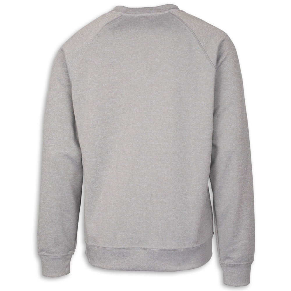 C8 Skyline Long Sleeve Crewneck - Gray - Back