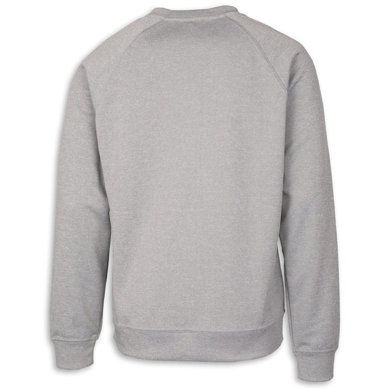 C8 Skyline Long Sleeve Crewneck - Gray - Back
