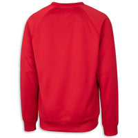 C8 Skyline Long Sleeve | Crewneck - Red - Back