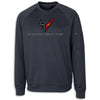 C8 Skyline Long Sleeve | Crewneck - Navy - Front