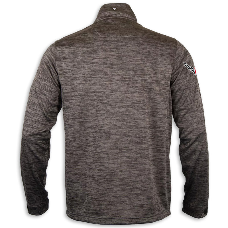 C8 Corvette Awayday | Full-Zip - Charcoal - Back
