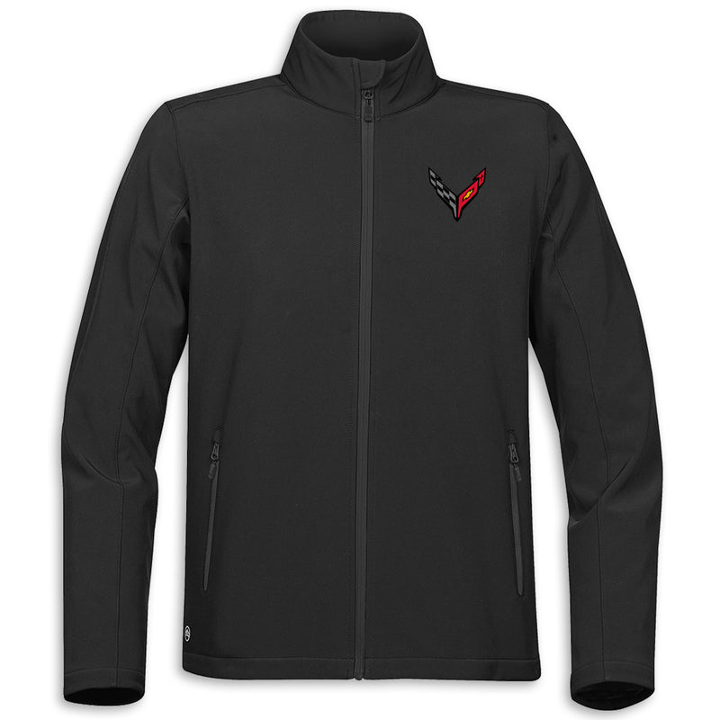C8 High-Performance | Soft Shell - Black/Graphite - Front