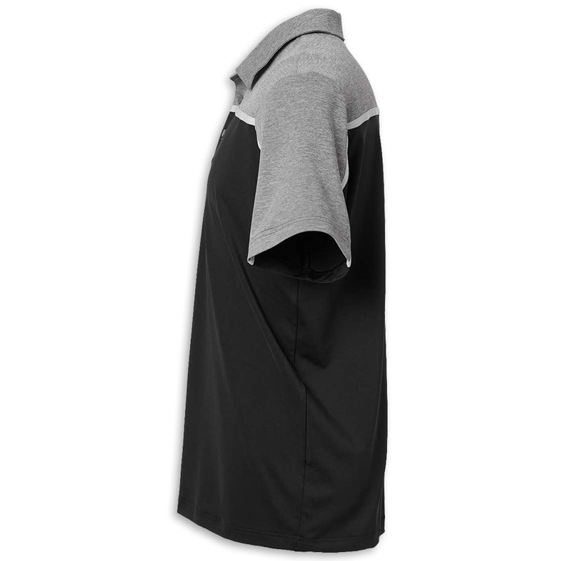 C8 Adidas® Cruise Polo | Black/Gray - Side