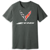 Z06 Salute Tee | Deep Heather - Front