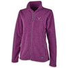 C8 Accent Full-Zip Fleece | Fuchsia - Front