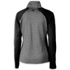 C8 Cutter & Buck® | Tour Half-Zip - Black - Back