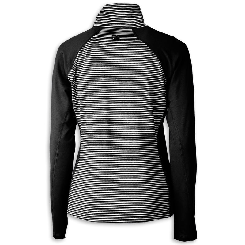 C8 Cutter & Buck® | Tour Half-Zip - Black - Back