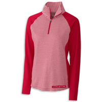 C8 Cutter & Buck® | Tour Half-Zip - Red - Front
